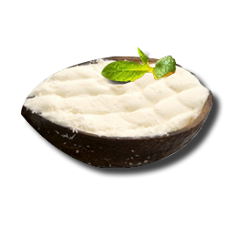 Noix de coco givrée